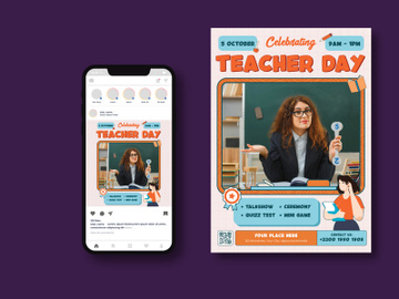 World Teacher Day Flyer preview picture