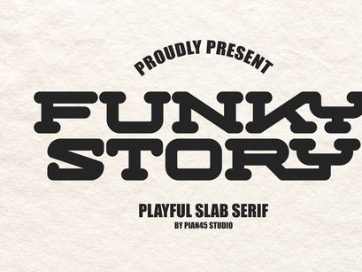 Funky Story - Playful Slab Serif