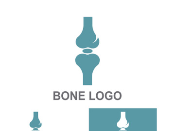 Bone logo design.logo for nursing, medical, orthopedic. preview picture