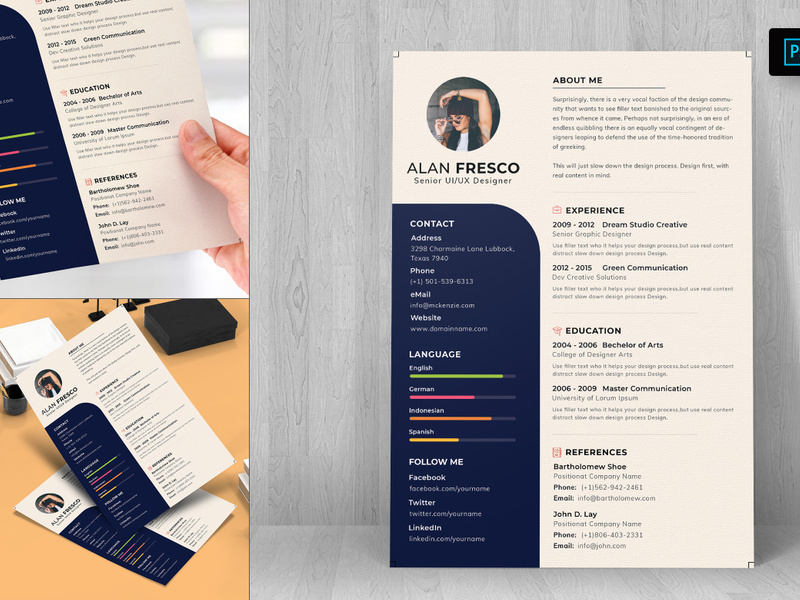 Resume CV Template-43