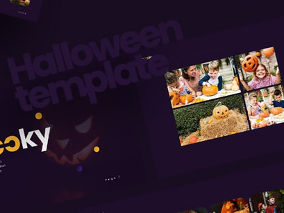 Spooky Halloween Template