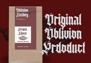 Agathiqy - Blackletter Font