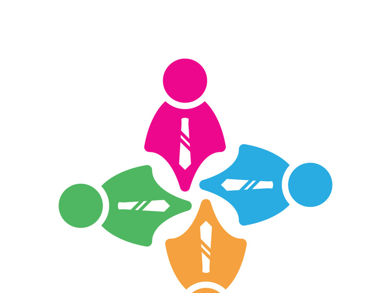 People icon work group Vector illustration design