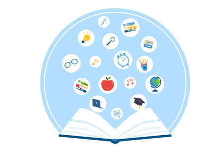 11 Education and knowledge Books Illustration