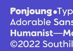 Ponjoung - Modern Sans