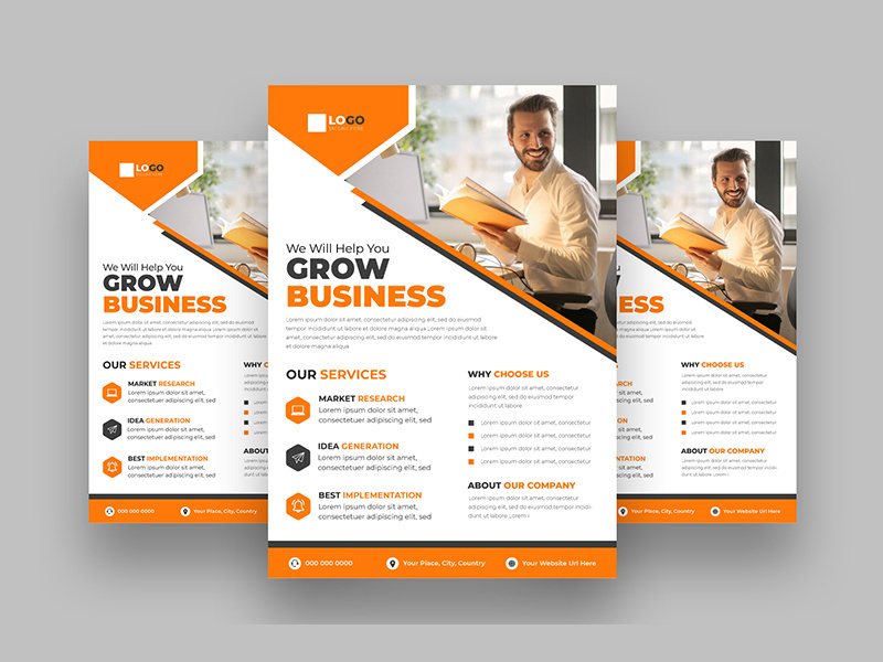 Business Marketing Agency Flyer template Ver-4