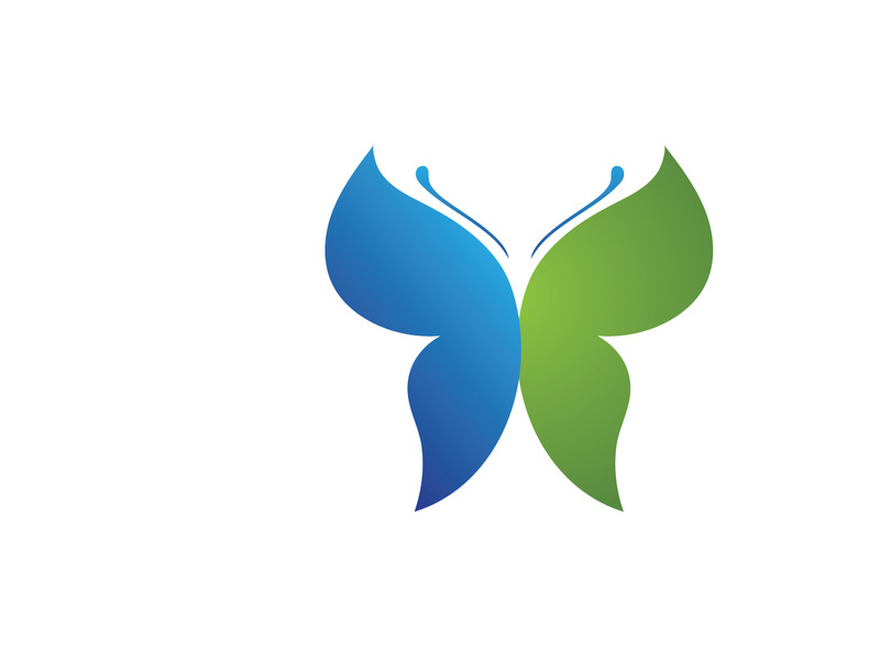 Beauty Butterfly Vector icon design