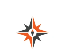 Compass logo template vector icon illustration design