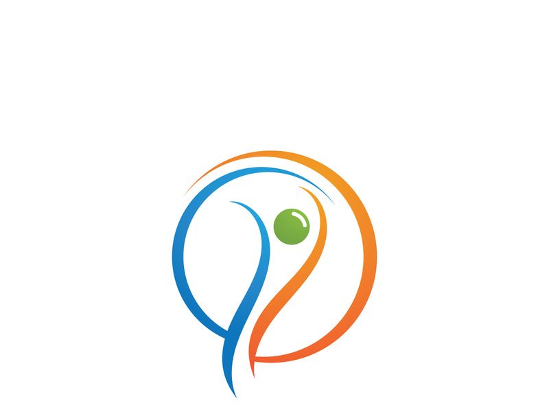 Success people health life logo and symbol vector