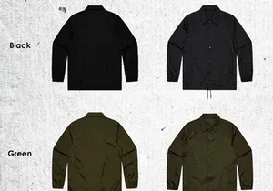 Coach Jacket Mockup (Free Transparent PNG)
