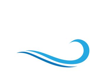 Sea wave logo ocean storm tide waves wavy river vector image preview picture