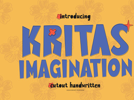 Kritas Imagination | Cutout Handwritten preview picture