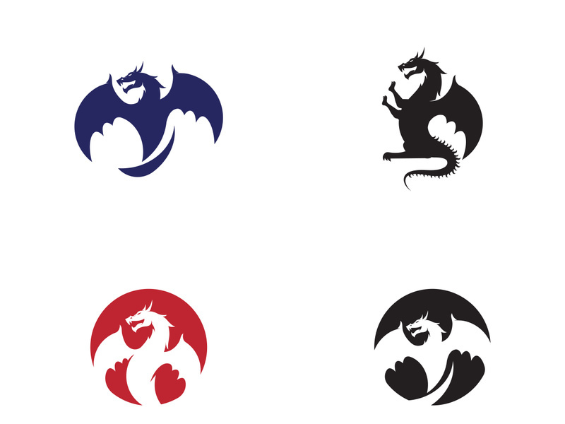 Dragon icon vector illustration design