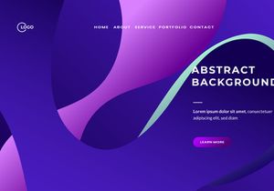 Abstract Background Wave Modern