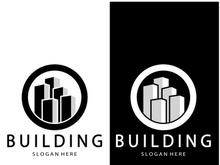Building logo vector illustration design,Real Estate logo template, Logo symbol icon