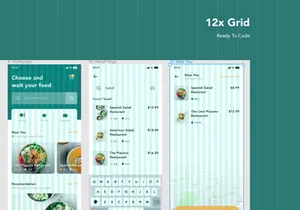 Delivious - Food Delivery UI-Kit