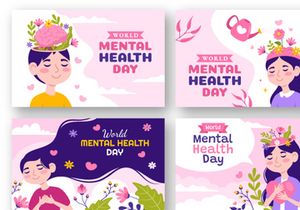 12 World Mental Health Day Illustration