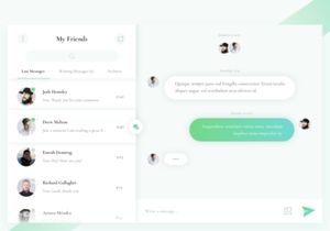 Conversation Widget [Sketch]