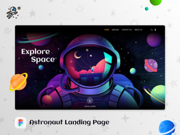 Astronaut Landing Page 1 preview picture
