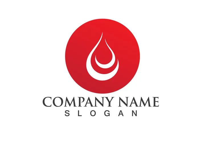 Blood drop donor vector icon