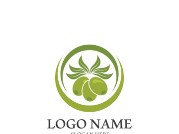 Extra virgin olive oil logo icon design vector illustration preview picture