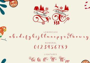 Samantha Christmas Monogram