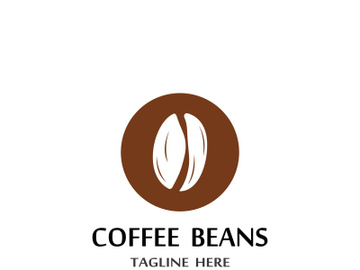 Premium coffee bean logo design. preview picture