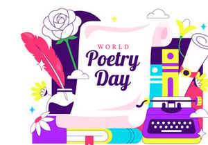 10 World Poetry Day Illustration
