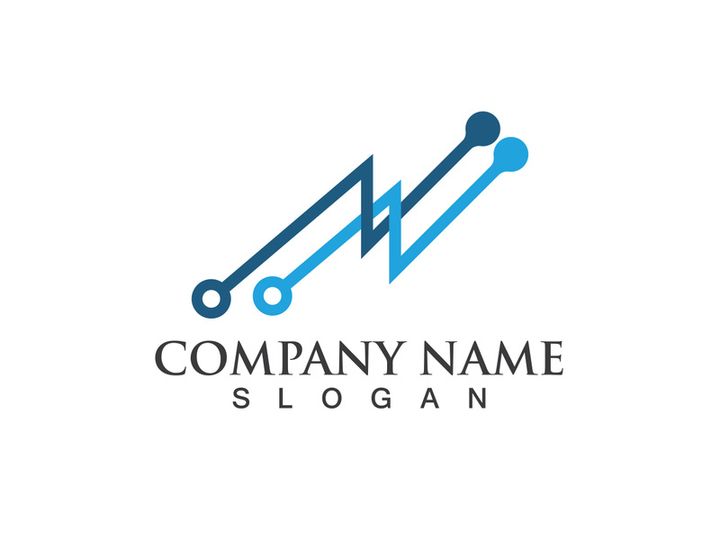 Globe word wire cablel business finance logo