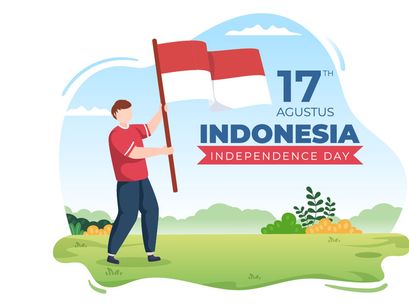 15 Indonesia Independence Day Illustration