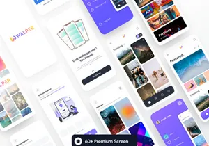 Walper - Wallpaper App UI Kit