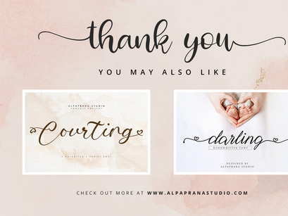 Cherish - Script Font