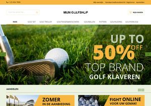 Magento E-Commerce page template