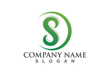 S Logo and symbol vector icon