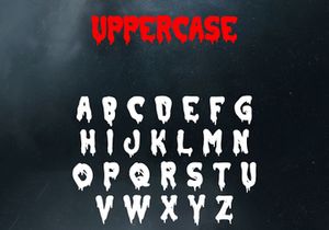 Nina Bobo - Horror Bloods Font