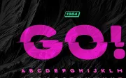 Bisect Display Font