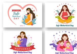 12 National Safe Motherhood Day Illustration