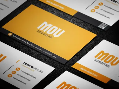 Colorful Business Card Template