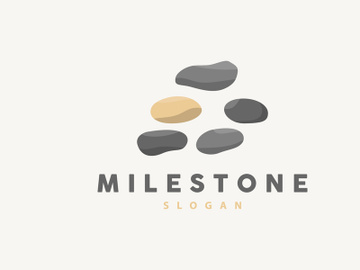 Stone Logo, Premium Elegant Design, Stone Balance Vector preview picture