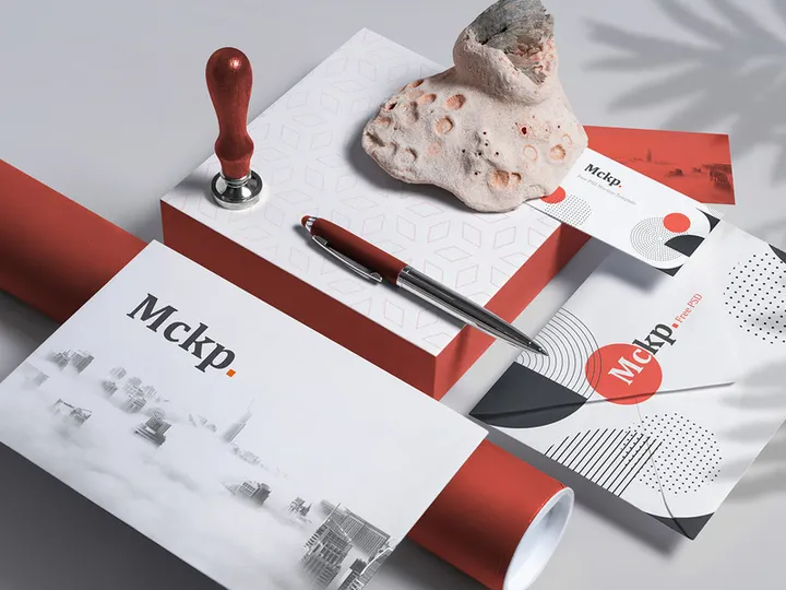 [FREE] Branding Set Mockup