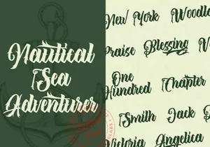 The Lastring - Tattoo Script Font