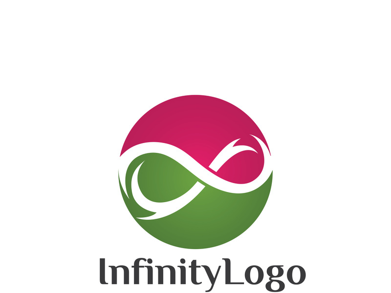 Infinity Design Vector icon illustration Logo template design