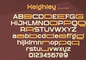 Keighley - Sans Serif Font