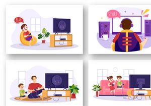 18 Video Game Illustration