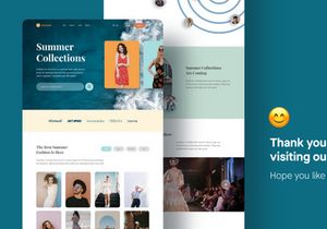 Klambi - Ecommerce Fashion Landing Page