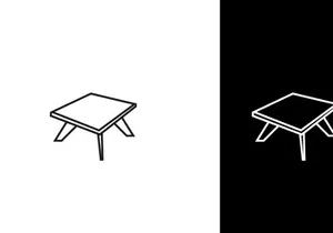 Table Icon Vector Bundle