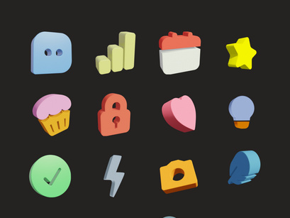 Free 3D Icon Pack