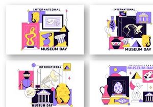 10 International Museum Day Illustration