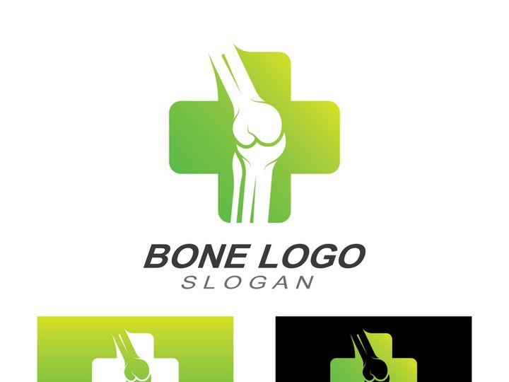 Orthopedic bone care logo design.
