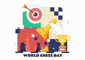10 World Chess Day Illustration